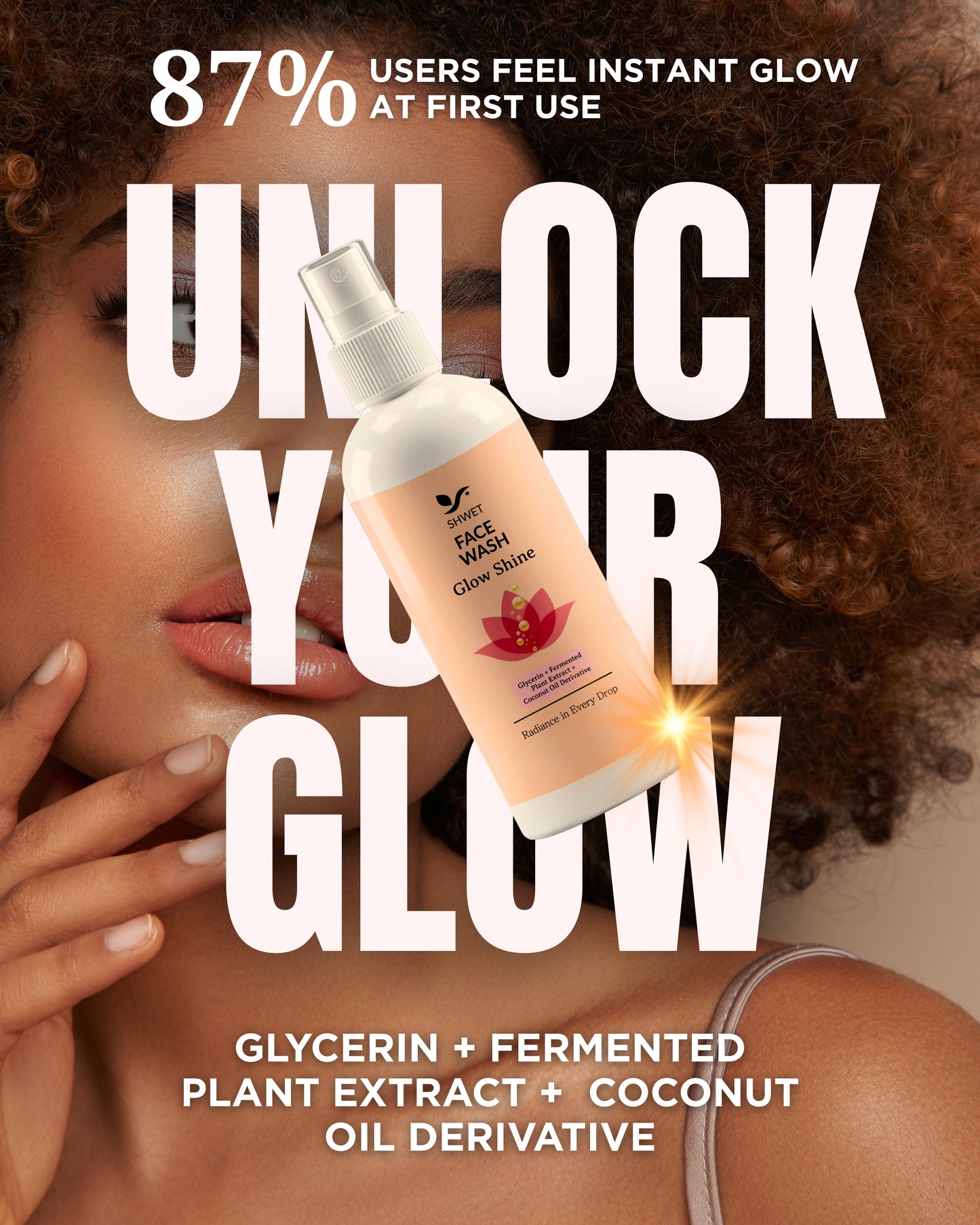 Glow Shine Facewash - Get Instant Glow