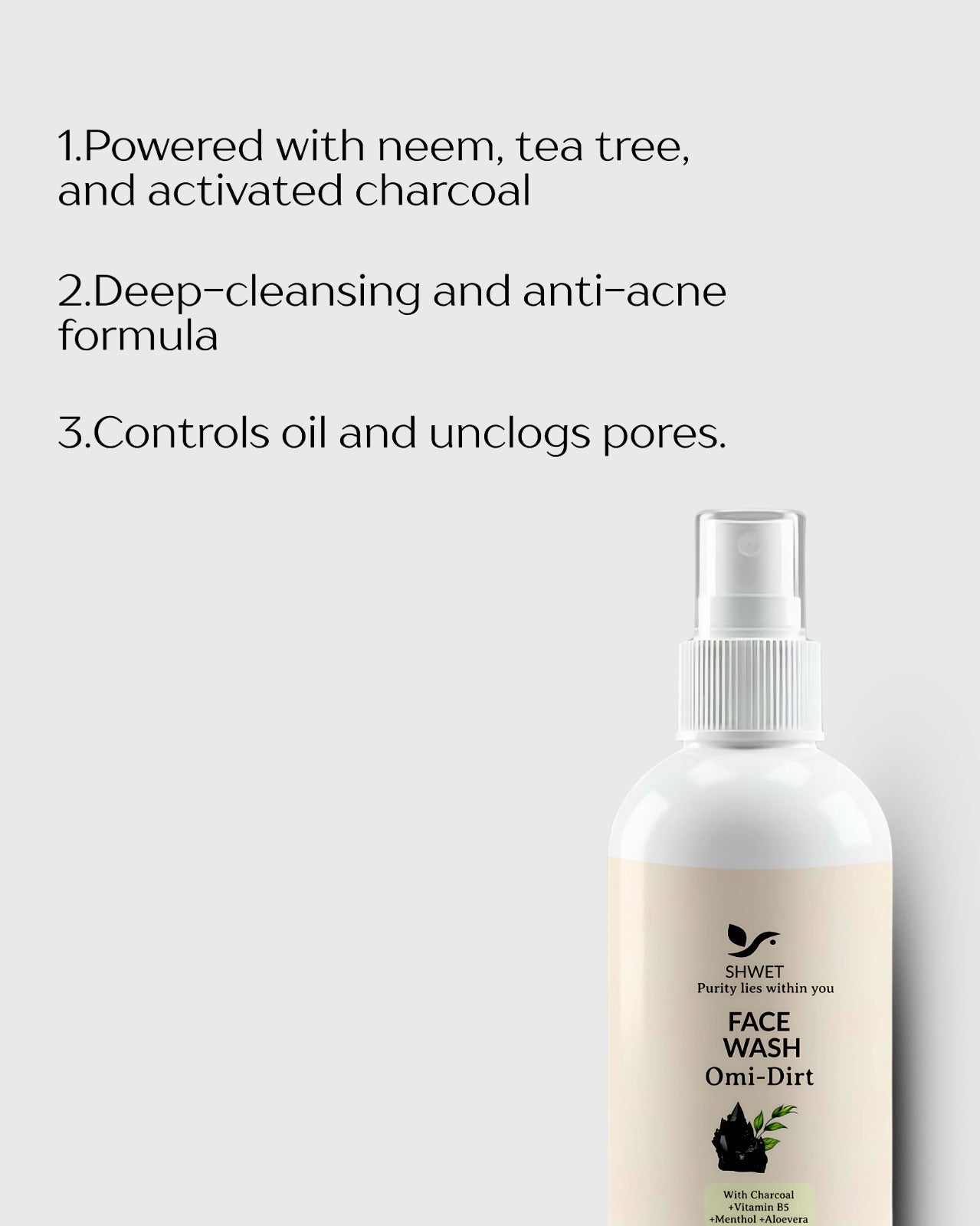 Omi Dirt Charcoal Facewash