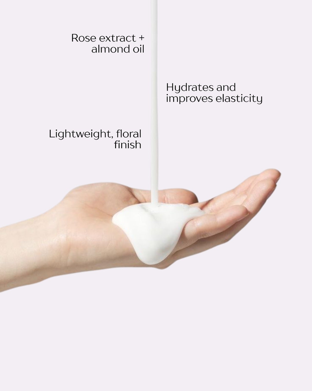 Ruhe Rose body lotion