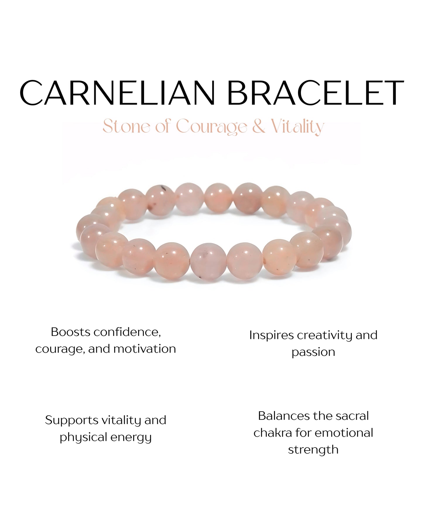 Shwet Carnelian Bracelet