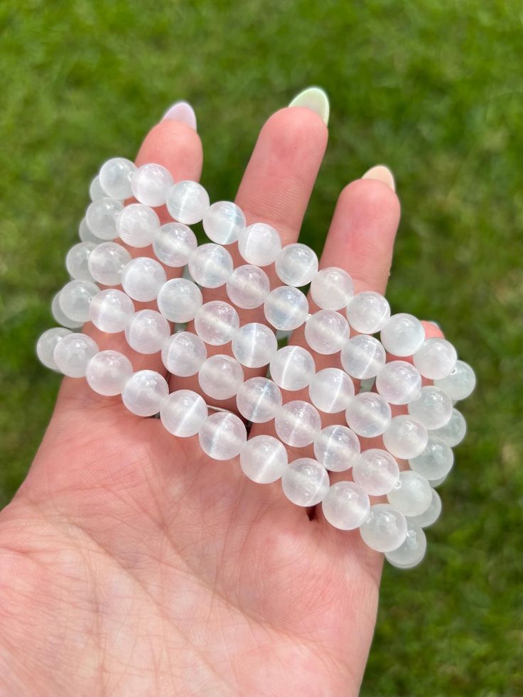 Shwet Selenite Bracelet